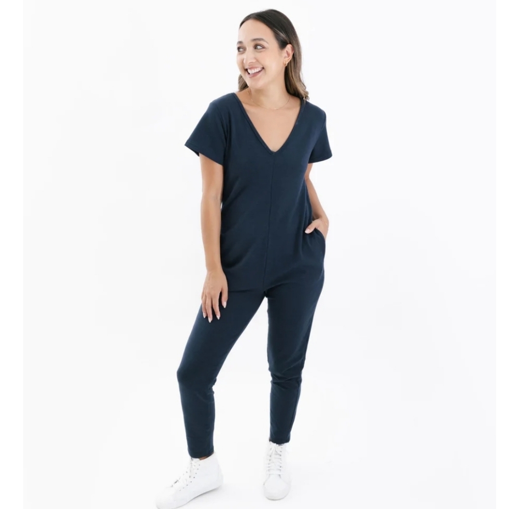 Smash + Tess Sunday Romper in Midnight Sky Navy Blue
